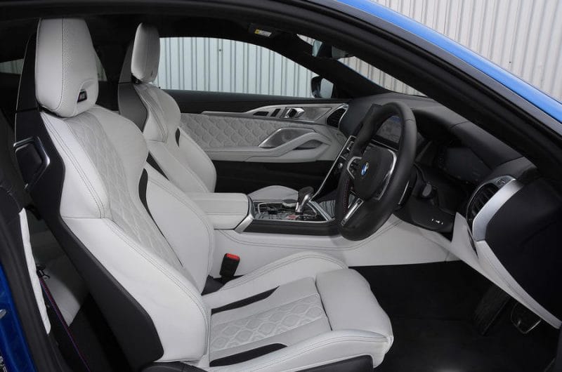 aria-label="7 bmw m8 competition coupe 2020 uk fd cabin"