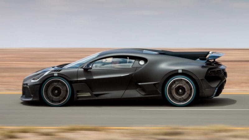 aria-label="Bugatti Divo testing"