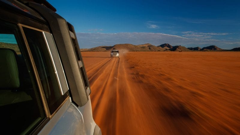 aria-label="Land Rover Defender 110 Namibia 8"